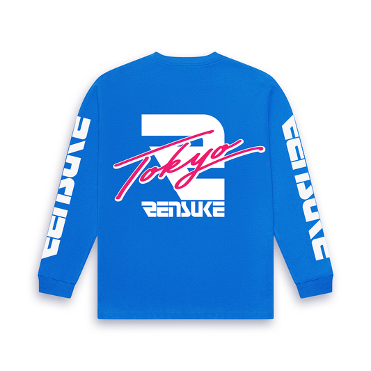 RENSUKE TOKYO HEAT-SENSITIVE LONG SLEEVE T-SHIRT IN COTTON