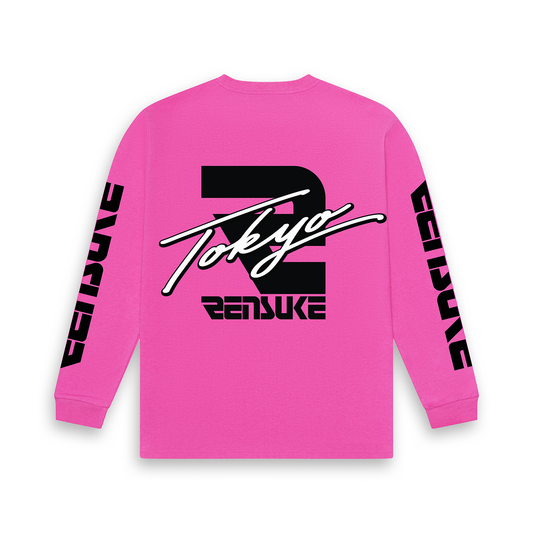 RENSUKE TOKYO HEAT-SENSITIVE LONG SLEEVE T-SHIRT IN COTTON