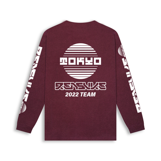 RENSUKE TOKYO HEAT-SENSITIVE LONG SLEEVE T-SHIRT IN COTTON