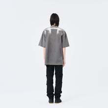 Load image into Gallery viewer, HEAT-SENSITIVE MOCK TURTLENECK LOOSE T-SHIRT WITH &#39;RENSUKE&#39; EMBROIDERY IN COTTON JERSEY
