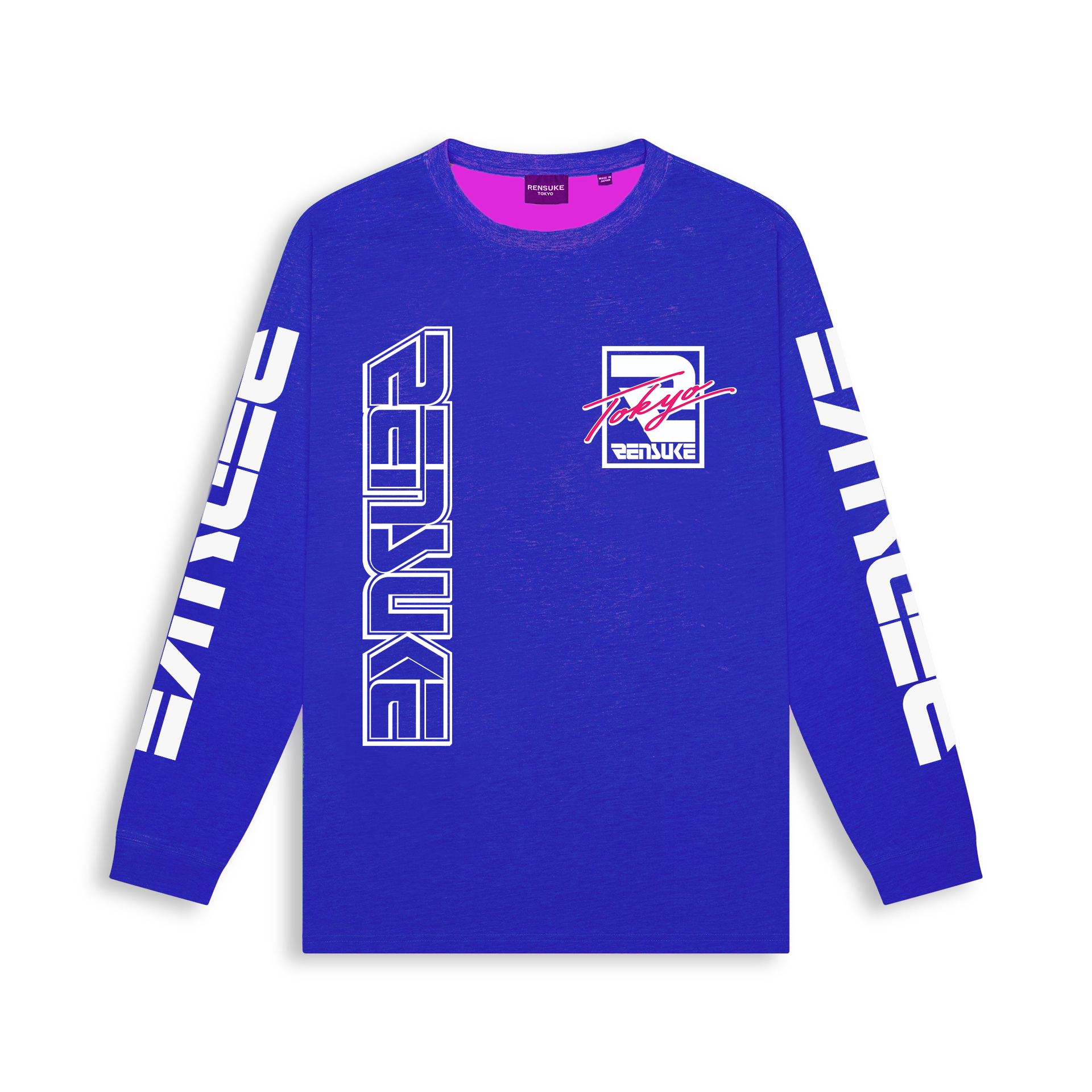 トップス ryosuke RENSUKE TOKYO HEAT-SENSITIVE LONG SLEEVE T-SHIRT IN COTTON