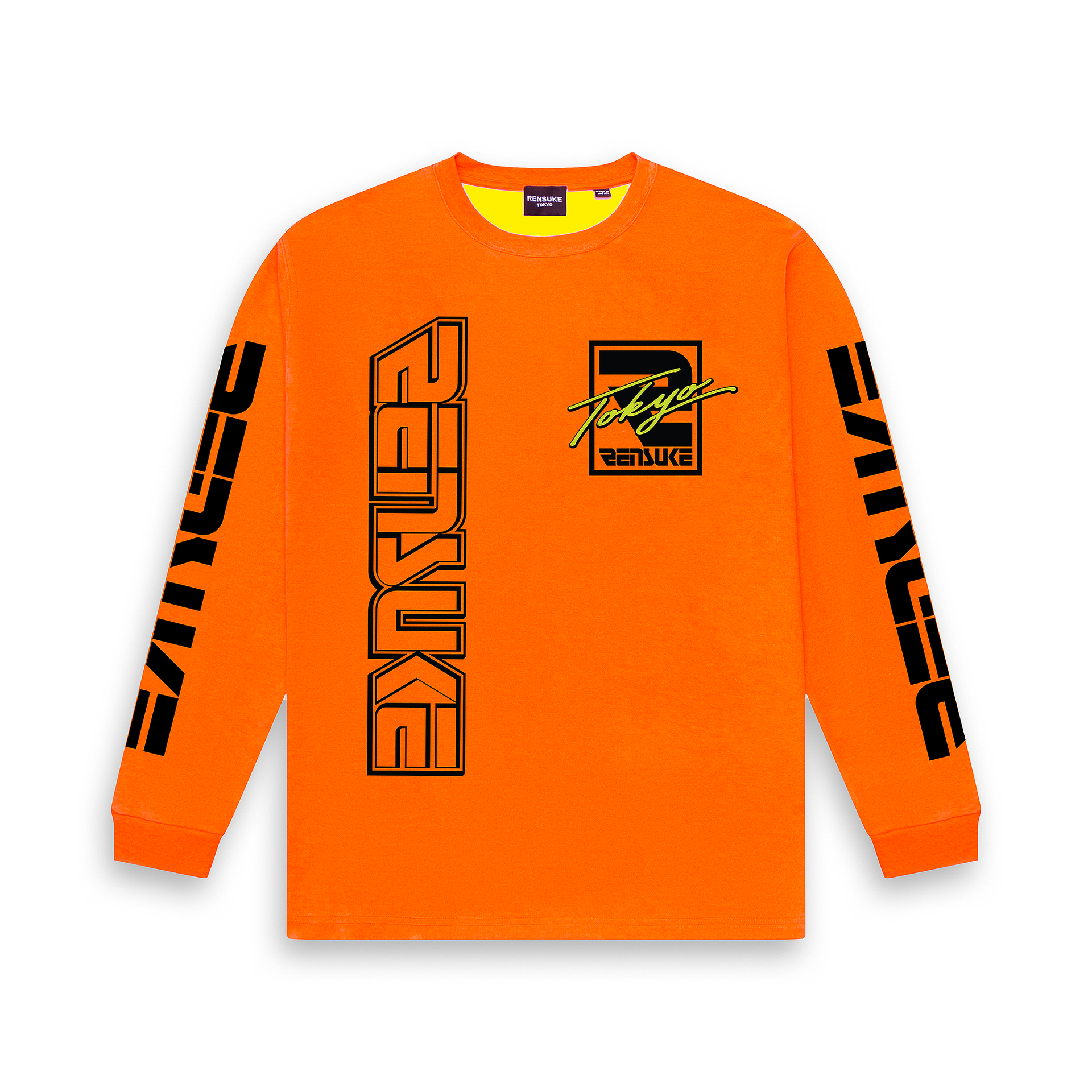 トップス ryosuke RENSUKE TOKYO HEAT-SENSITIVE LONG SLEEVE T-SHIRT IN COTTON