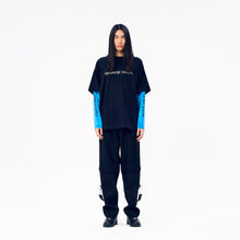Load image into Gallery viewer, RENSUKE HEAT-SENSITIVE LAYERED LOOSE SHIRT IN COTTON JERSEY
